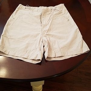 Beige Shorts